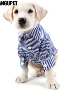 Fashionable Slim Fit Long-Sleeve Dog Shirts