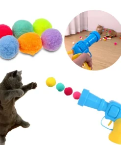 Interactive Launch Training Cat Toys