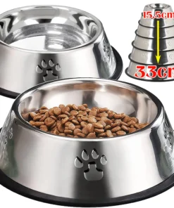 Stainless Steel Dog Food Bowl