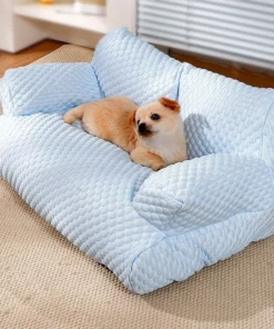 Pet Washed Dog Waterproof Breathable Ice Silk Sofa Kennel