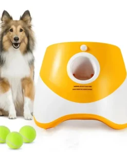 Dog Tennis Launcher Automatic Pet Dogs Chase Toy