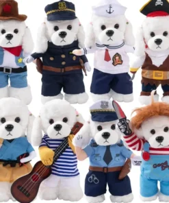 Funny Pet Dog Cosplay Clothes Novelty Puppy Halloween Costumes