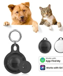Pet Mini GPS Tracker with Waterproof Protective Case Only Support iOS