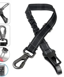 Adjustable Pet Dog Car Seat Belt Safety Leash Vehicle Belts