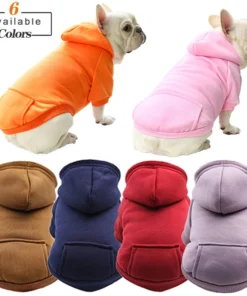 Dog Winter Hooded Sweatshirt
