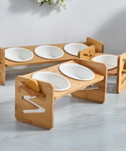 Cat Food and Water Bowls