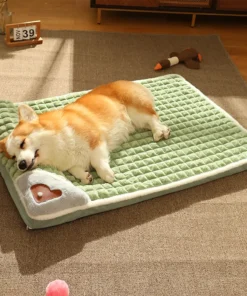 Winter Warm Dog Mat Luxury Sofa for Small Medium Dogs Plaid Bed