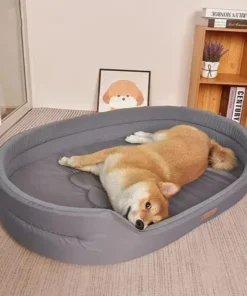 Dog Pet Square Plush Kennel Medium Small Dog Sofa Bed Cushion