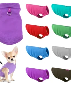 Soft Fleece Dog Vest Puppy Cat Clothes